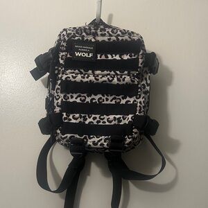 WOLF Mini Leopard Print Backpack *Limited Edition
